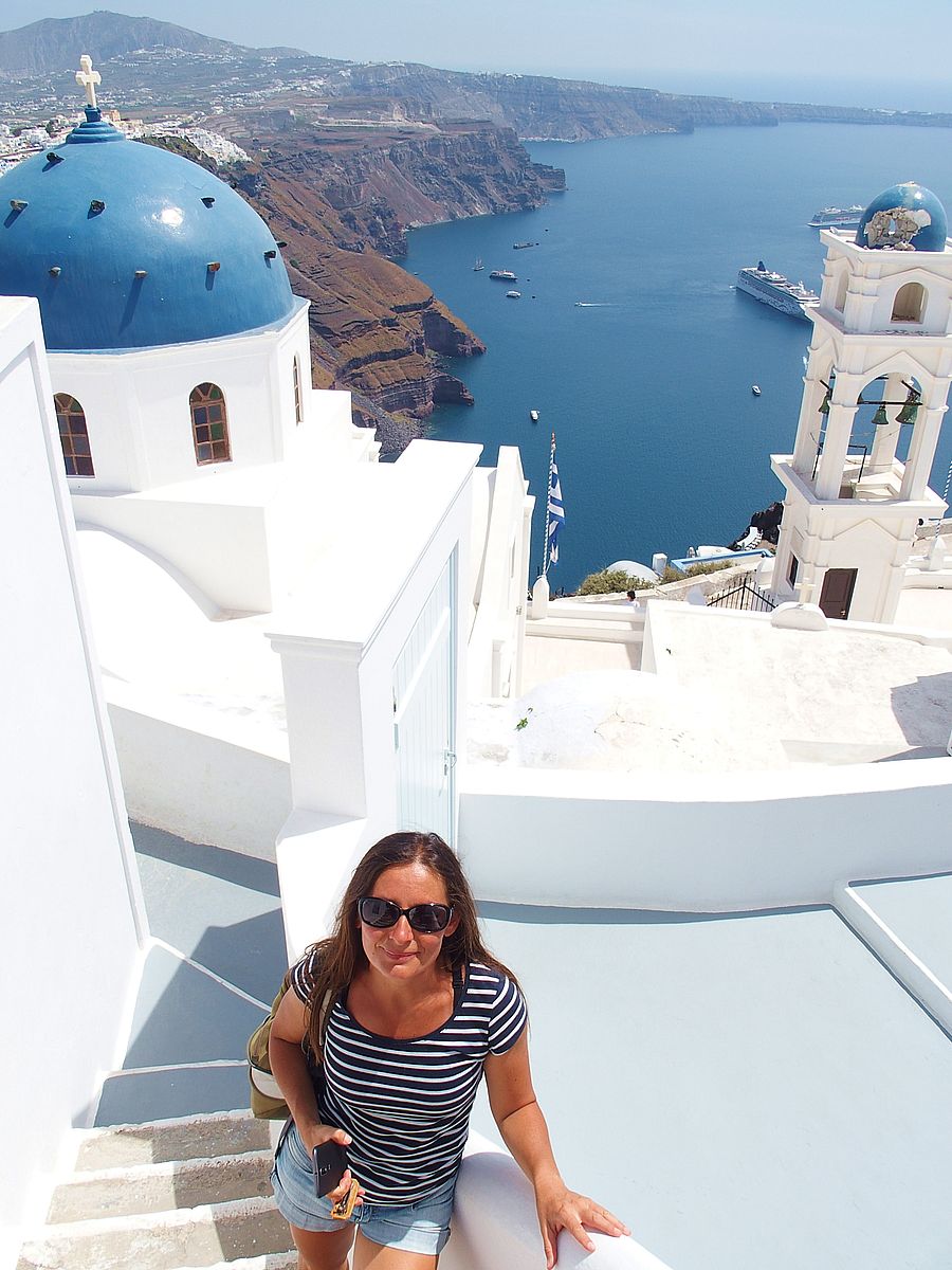 Szlatki Katalin Santorini